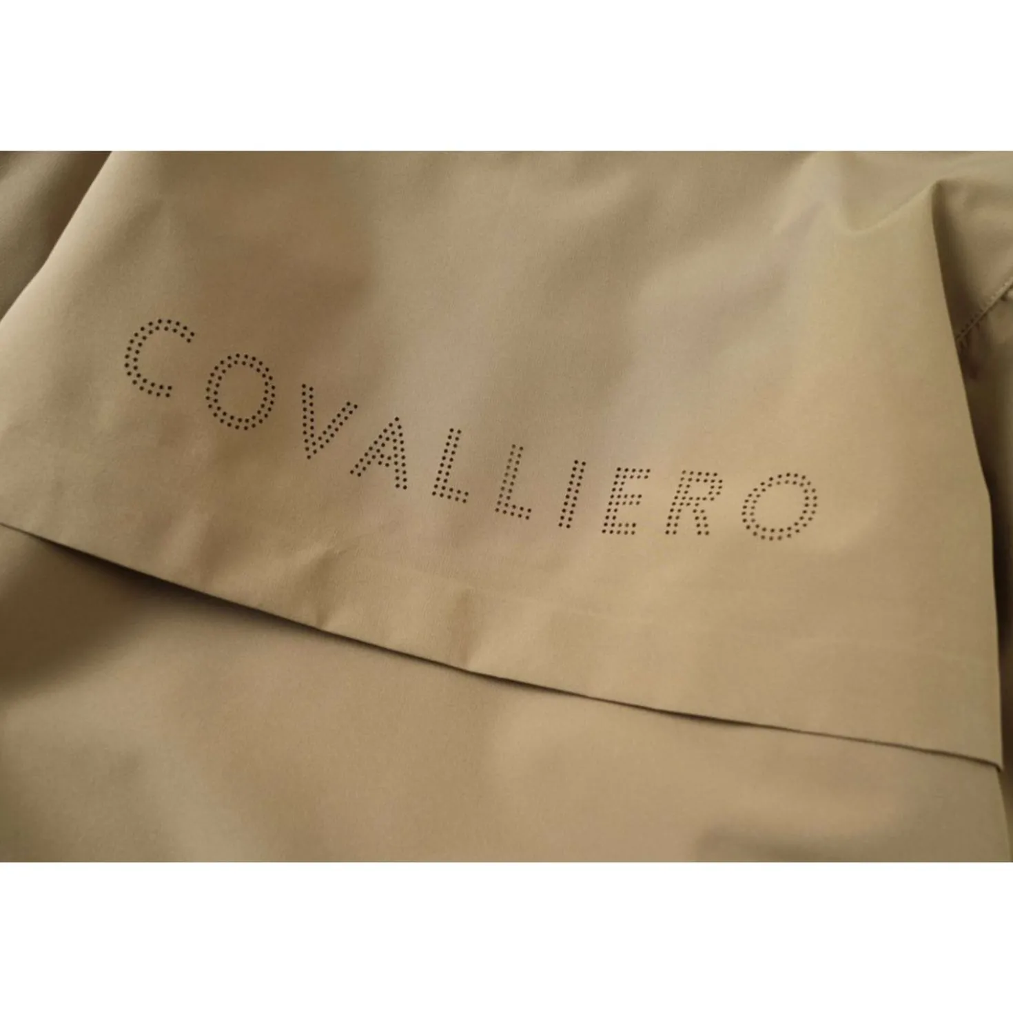 Covalliero Regenjas SS26 Kinderen Walnoot