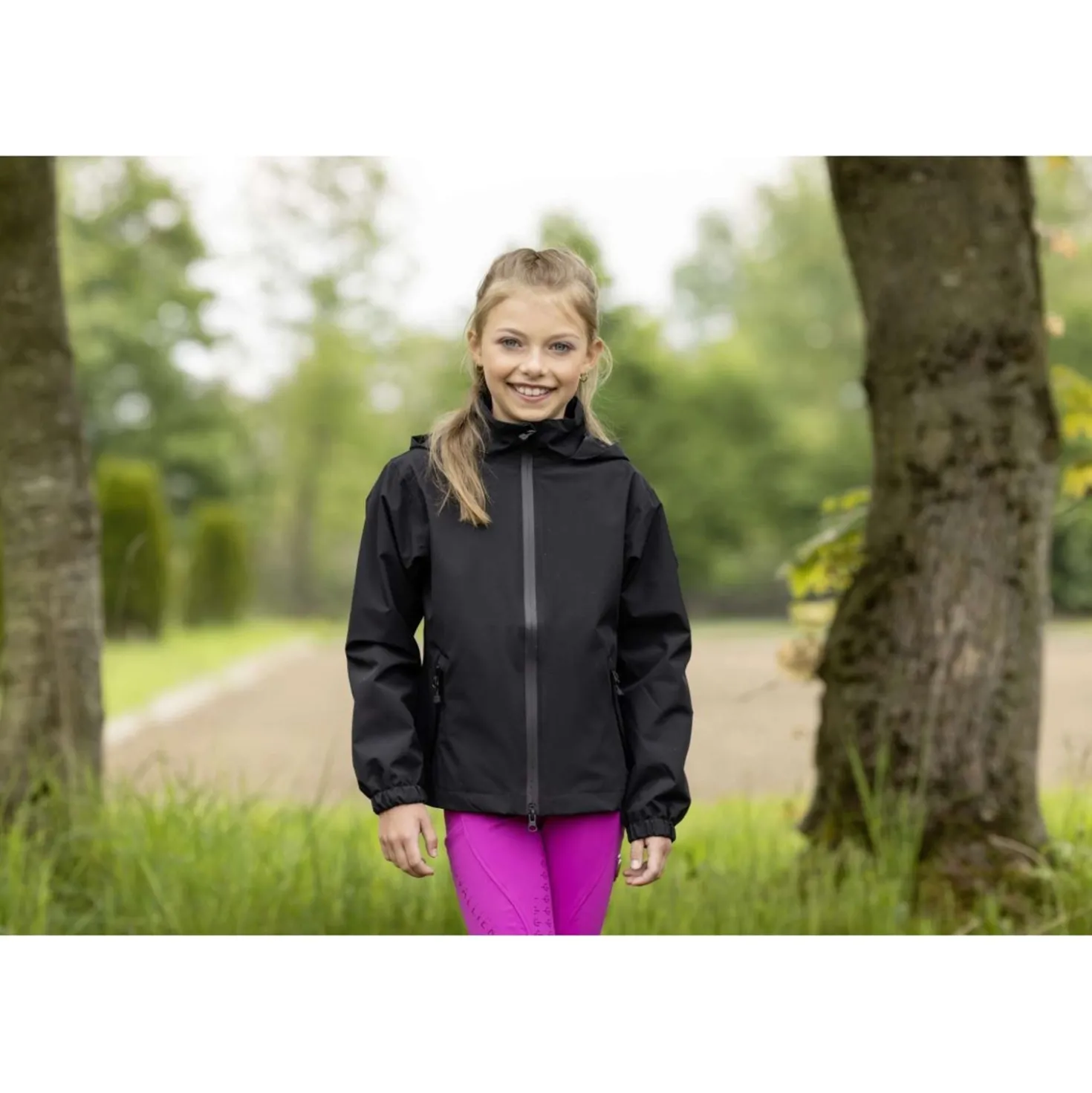 Covalliero Regenjas SS26 Kinderen Zwart