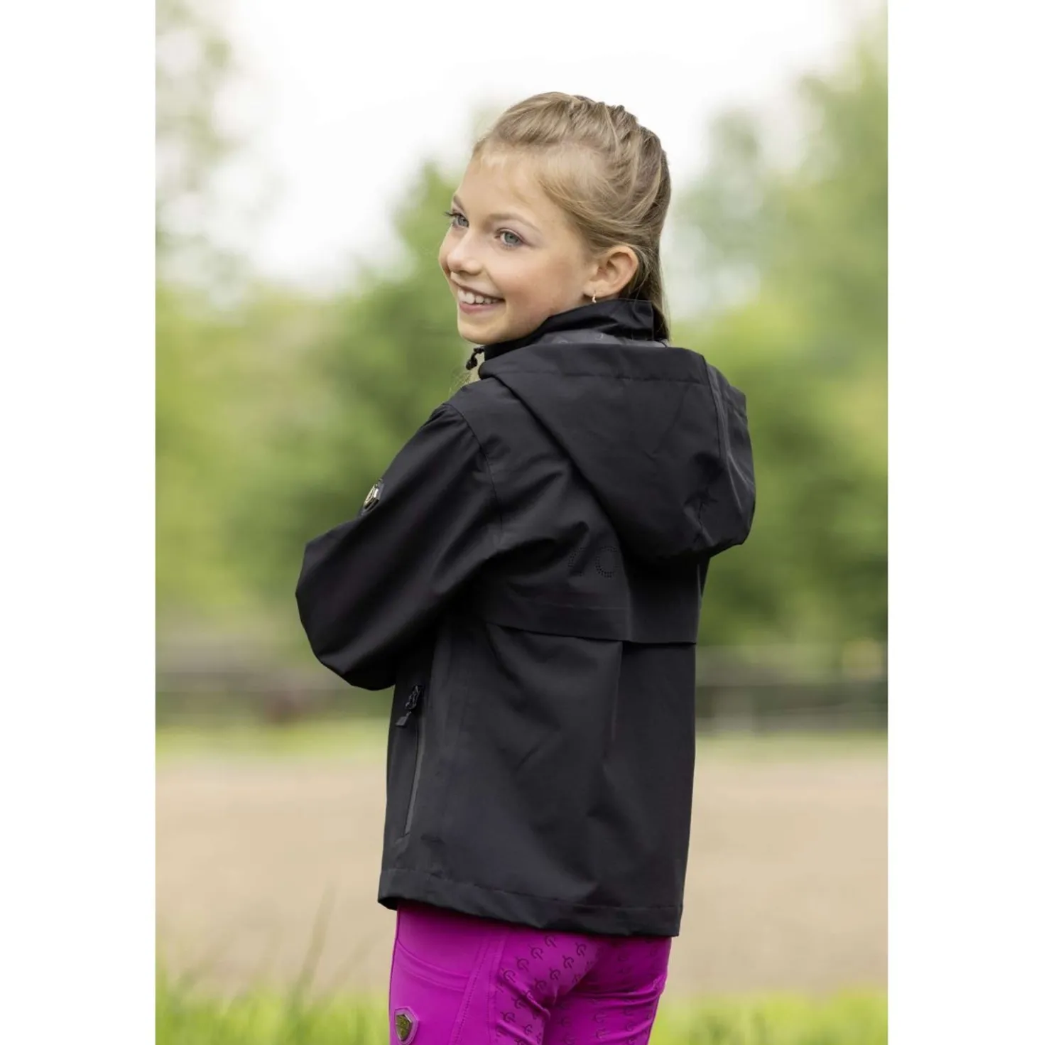 Covalliero Regenjas SS26 Kinderen Zwart