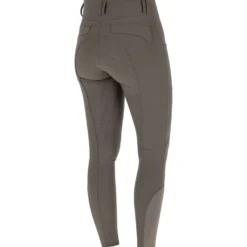 Covalliero Rijbroek Hight Waist Full Grip AW26 Milky Chocolate