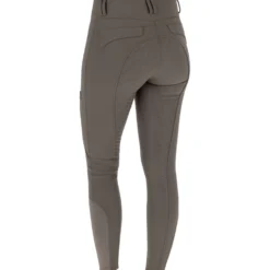 Covalliero Rijbroek Hight Waist Full Grip AW26 Milky Chocolate
