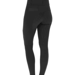 Covalliero Rijbroek Highwaist Full Grip Zwart