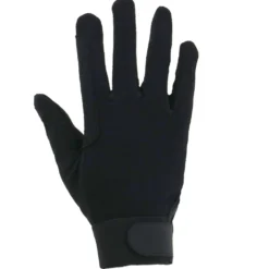 Covalliero Rijhandschoenen Katoen Jersey Zwart