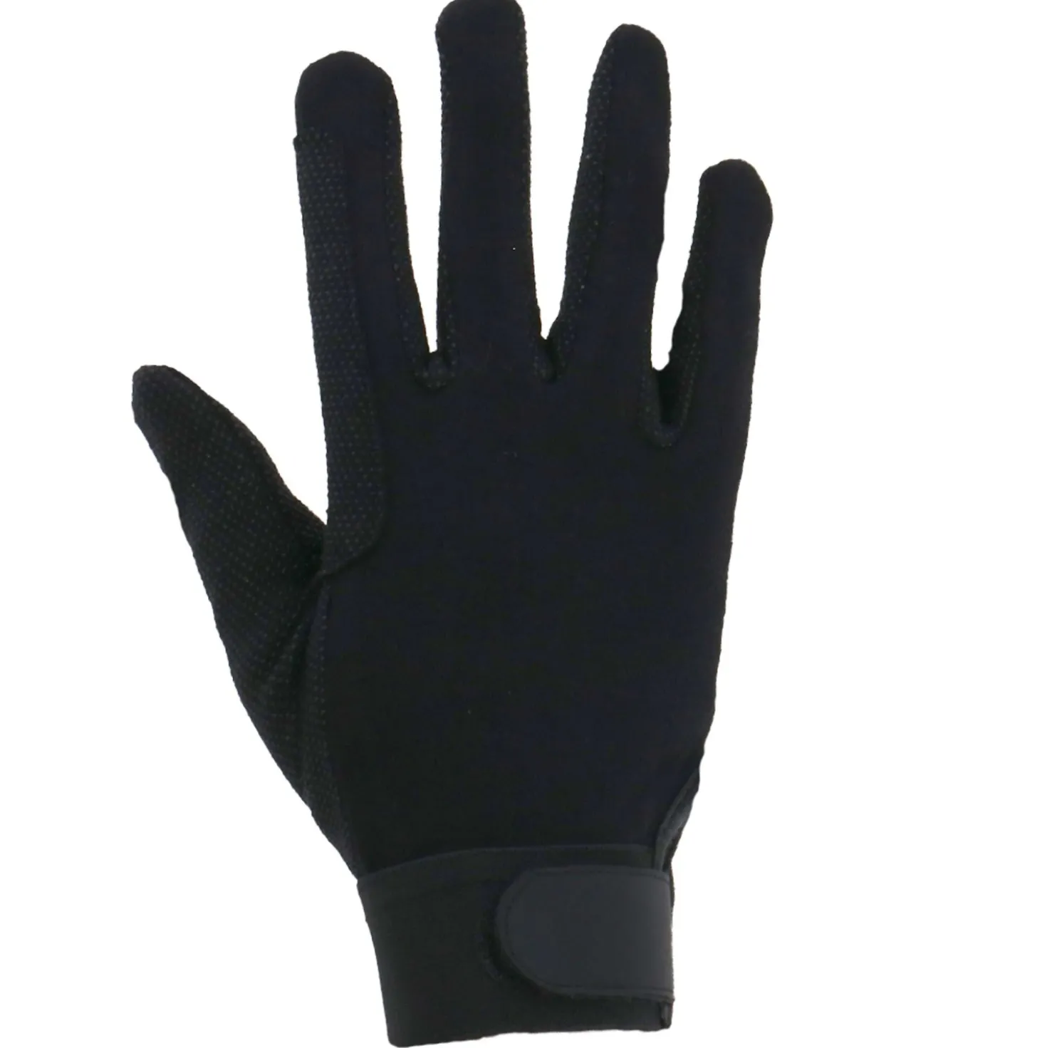 Covalliero Rijhandschoenen Katoen Jersey Zwart