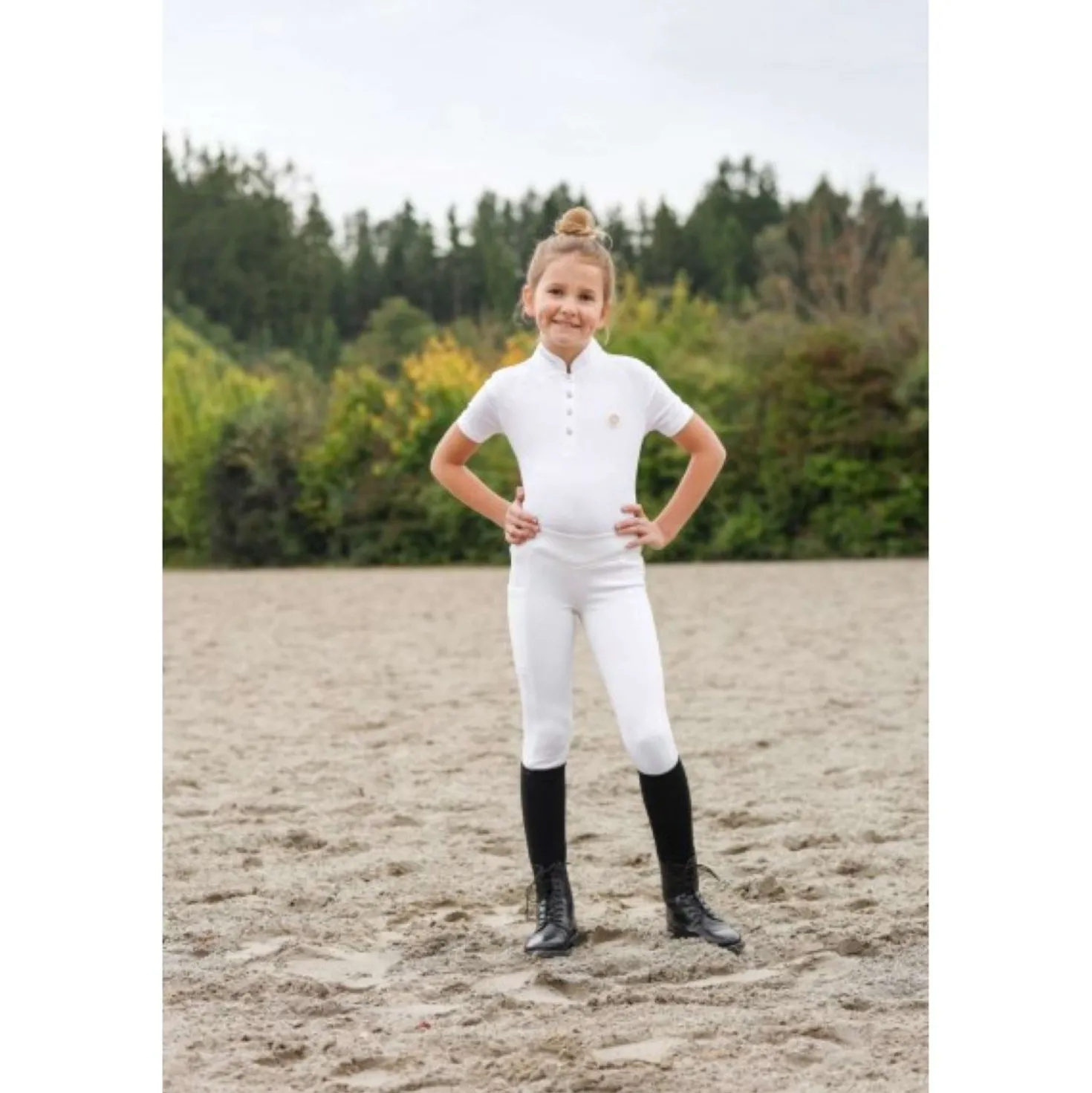 Covalliero Rijlegging ClassicStar Kids Wit