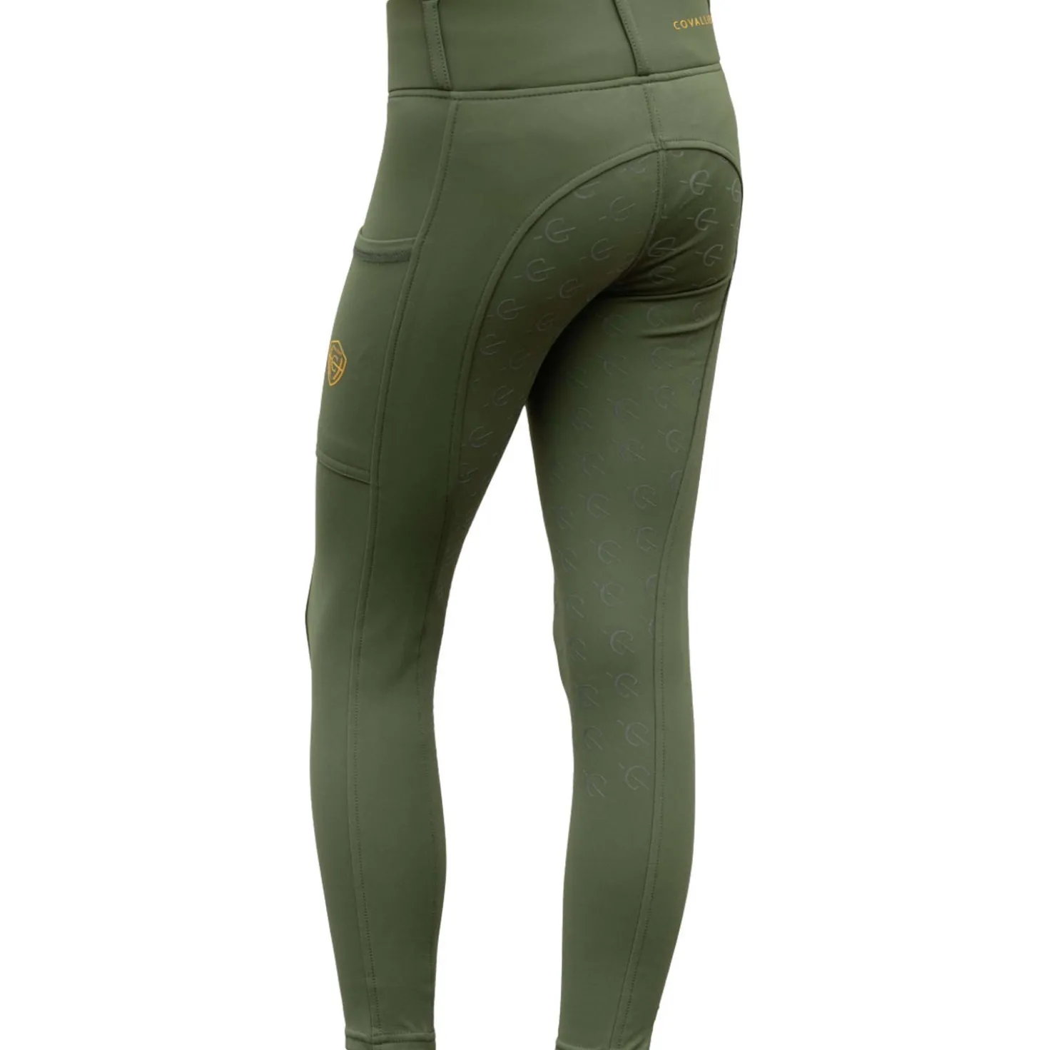 Covalliero Rijlegging Full Grip AW26 Kids Forest Green