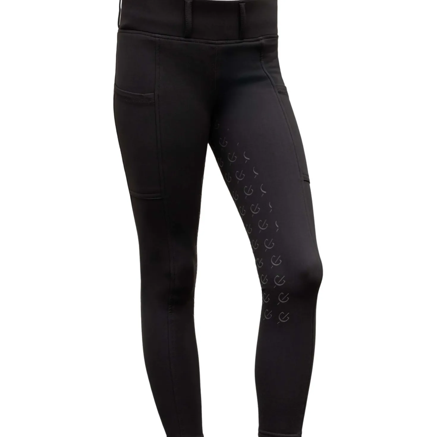 Covalliero Rijlegging Full Grip AW26 Kids Zwart