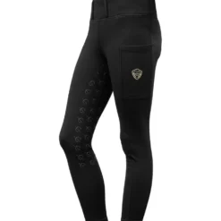 Covalliero Rijlegging Full Grip AW26 Kids Zwart