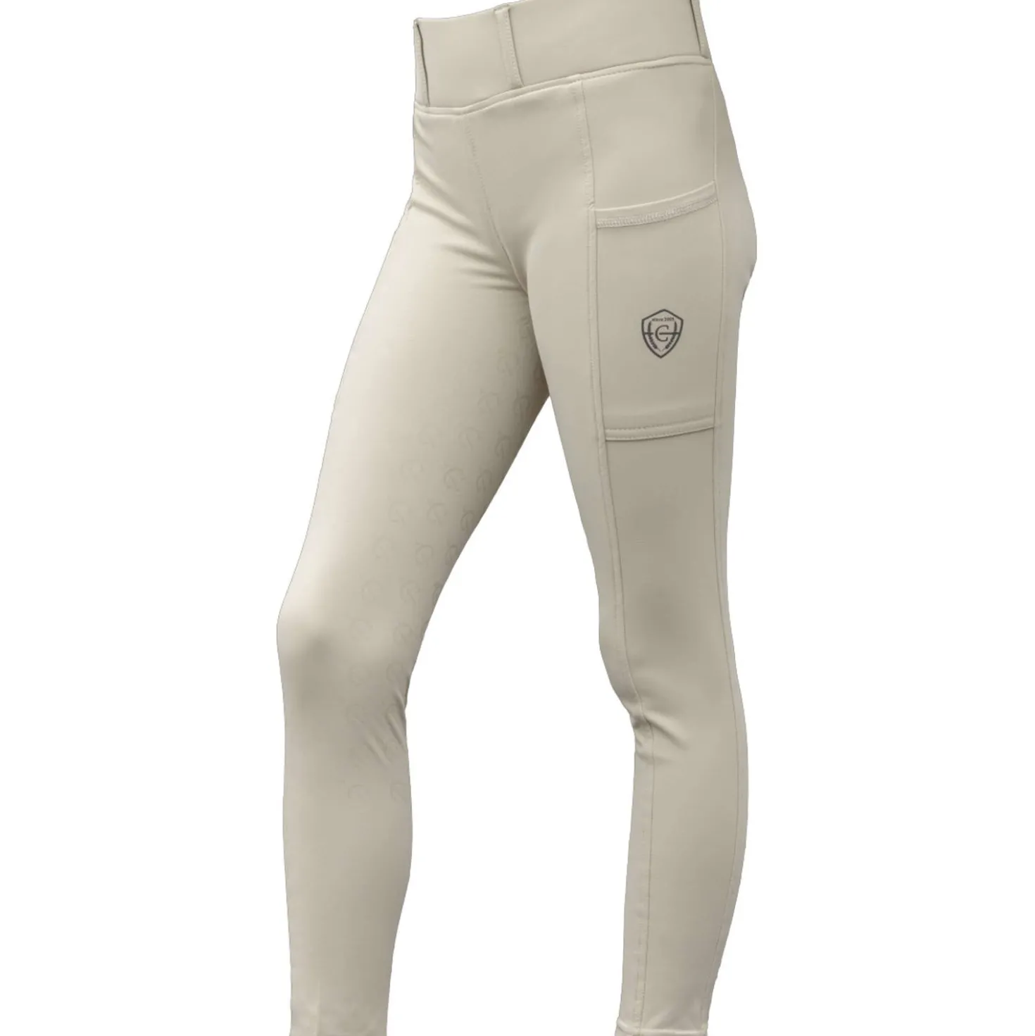 Covalliero Rijlegging Full Grip AW26 Kids Beige