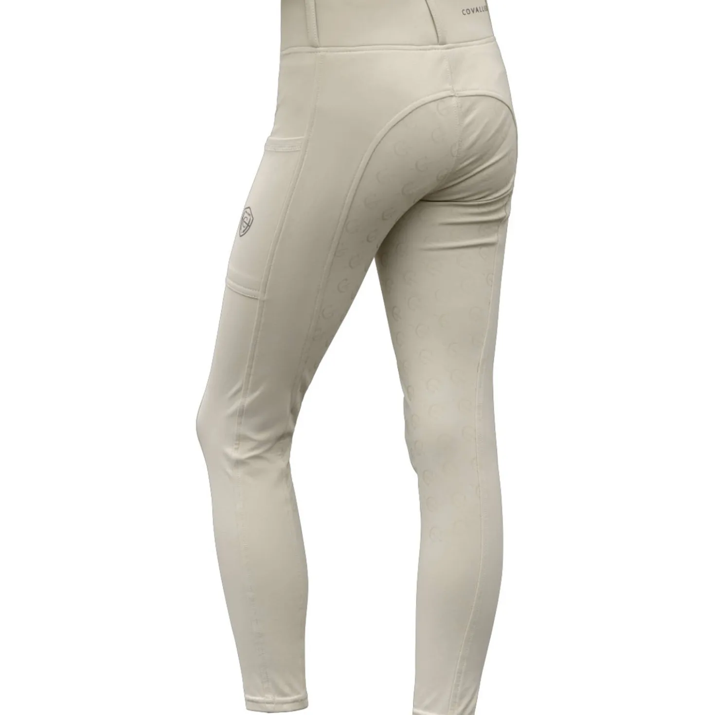 Covalliero Rijlegging Full Grip AW26 Kids Beige