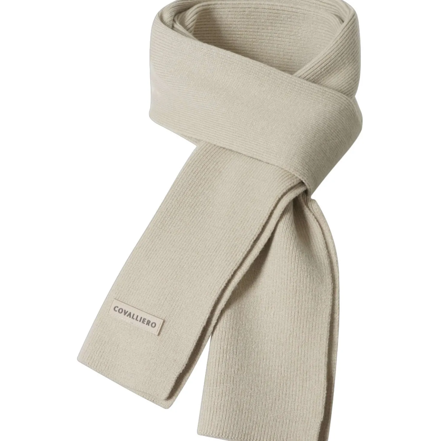 Covalliero Sjaal AW26 Beige