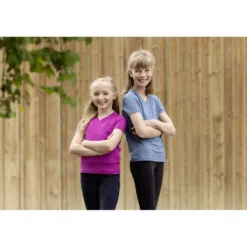Covalliero T-Shirt SS26 Kinderen Smoked Blue