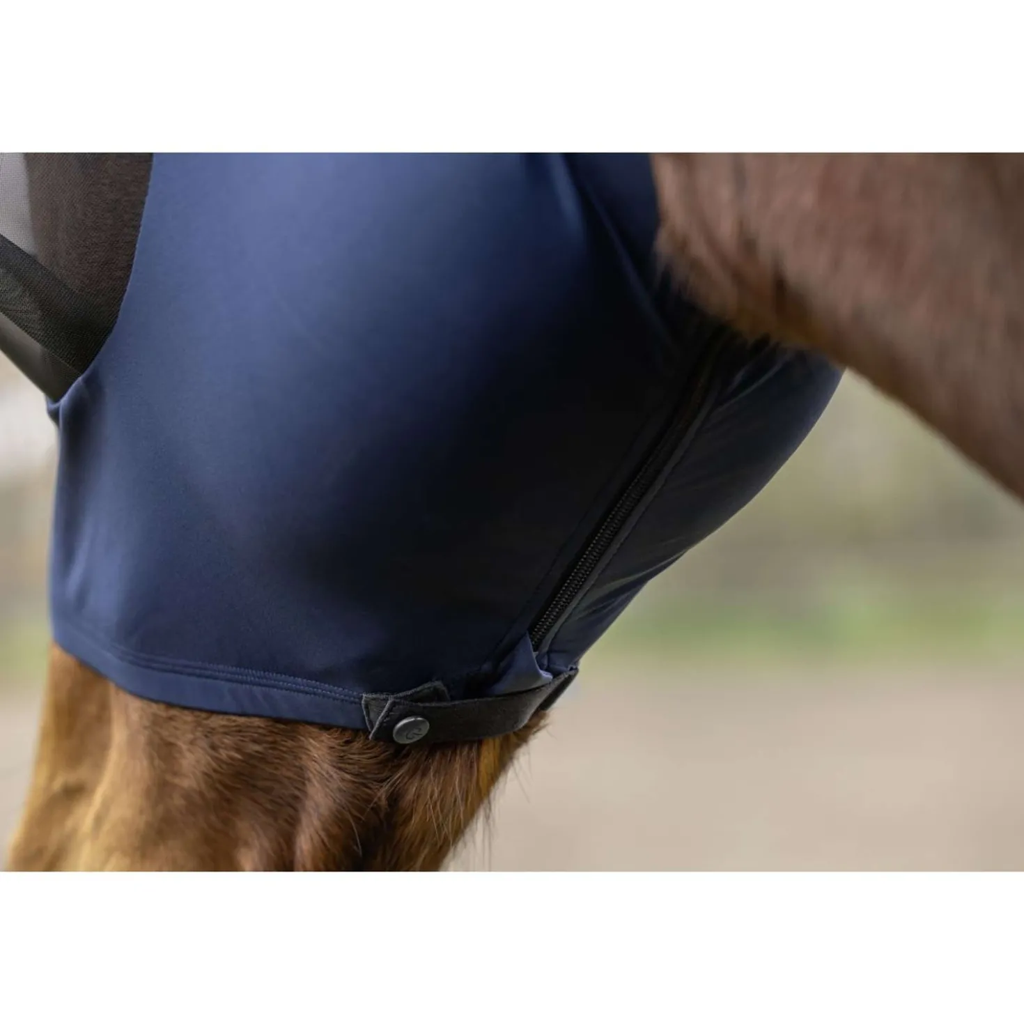 Covalliero Vliegenmasker FinoStretch Navy