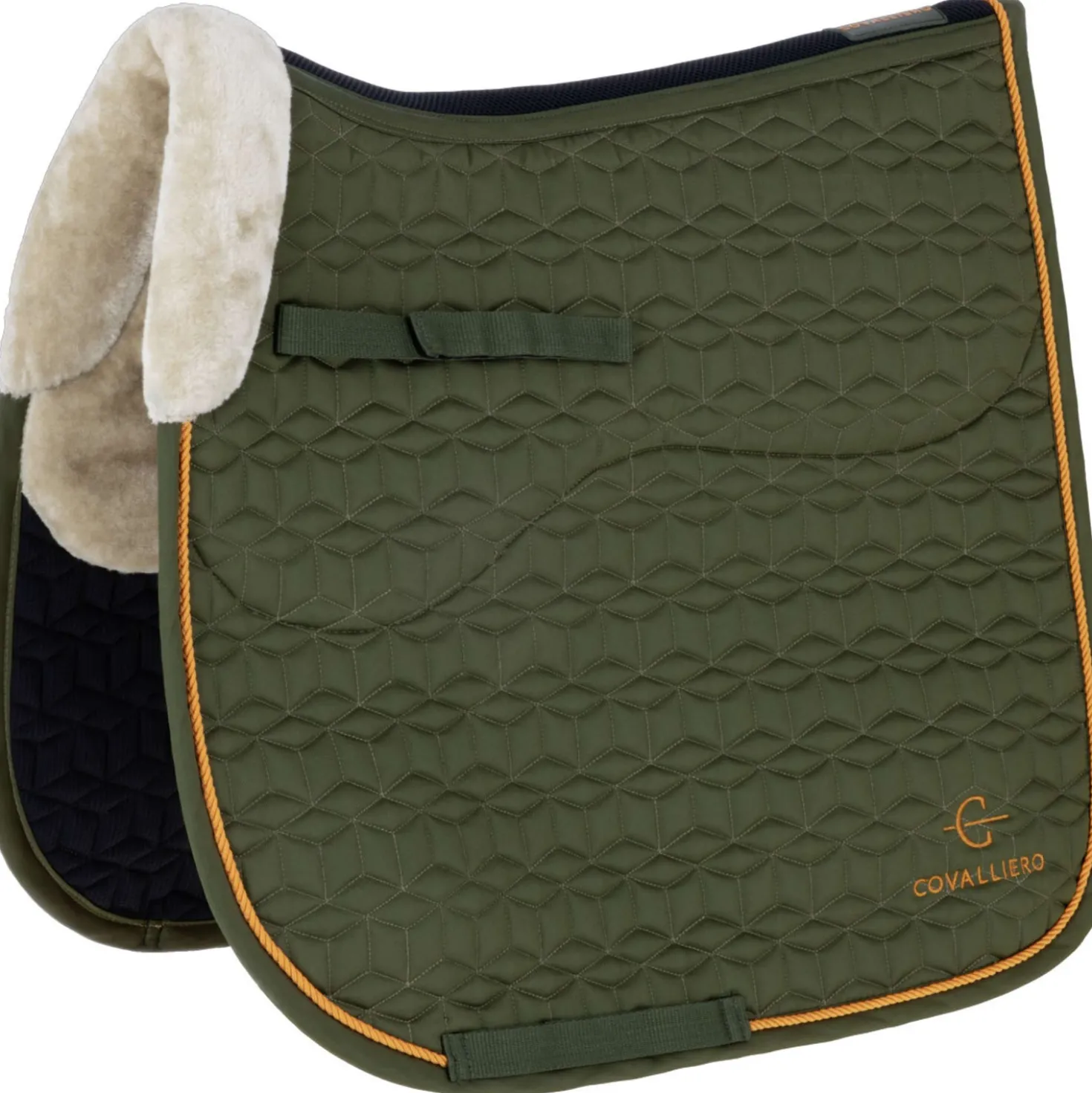 Covalliero Zadeldekje Soft AW26 Dressuur Forest Green
