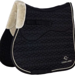 Covalliero Zadeldekje Soft AW26 Veelzijdigheid Zwart