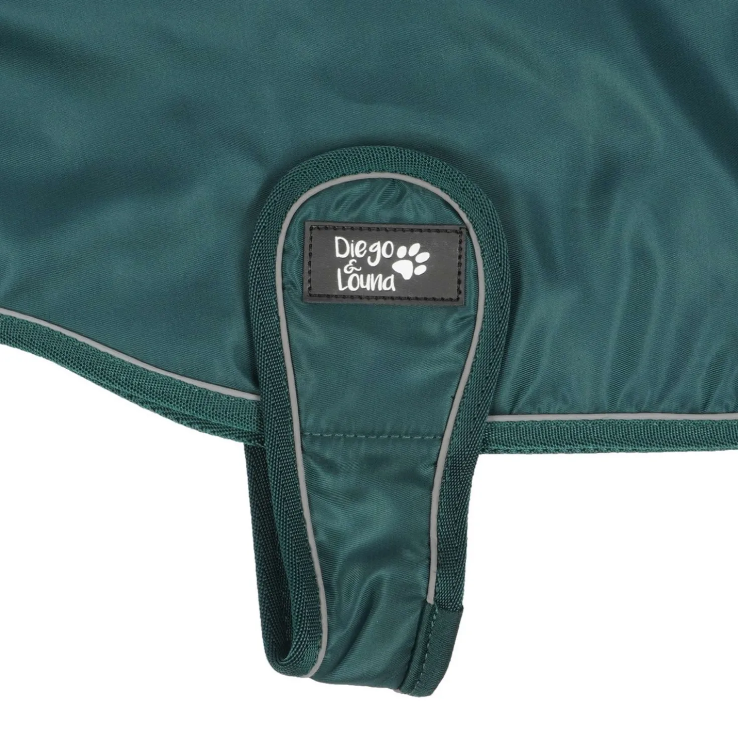 Diego & Louna Hondendeken Teddy Nylon Groen