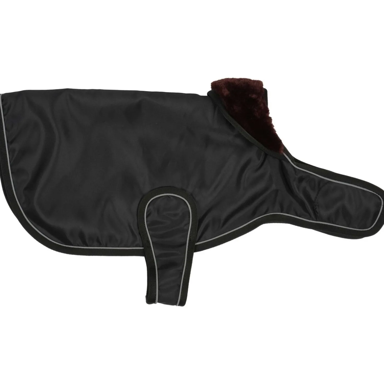 Diego & Louna Hondendeken Teddy Nylon Zwart