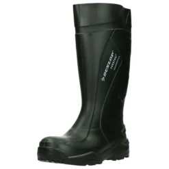 Dunlop Purofort Plus S5, met stalenneus Groen/Zwart