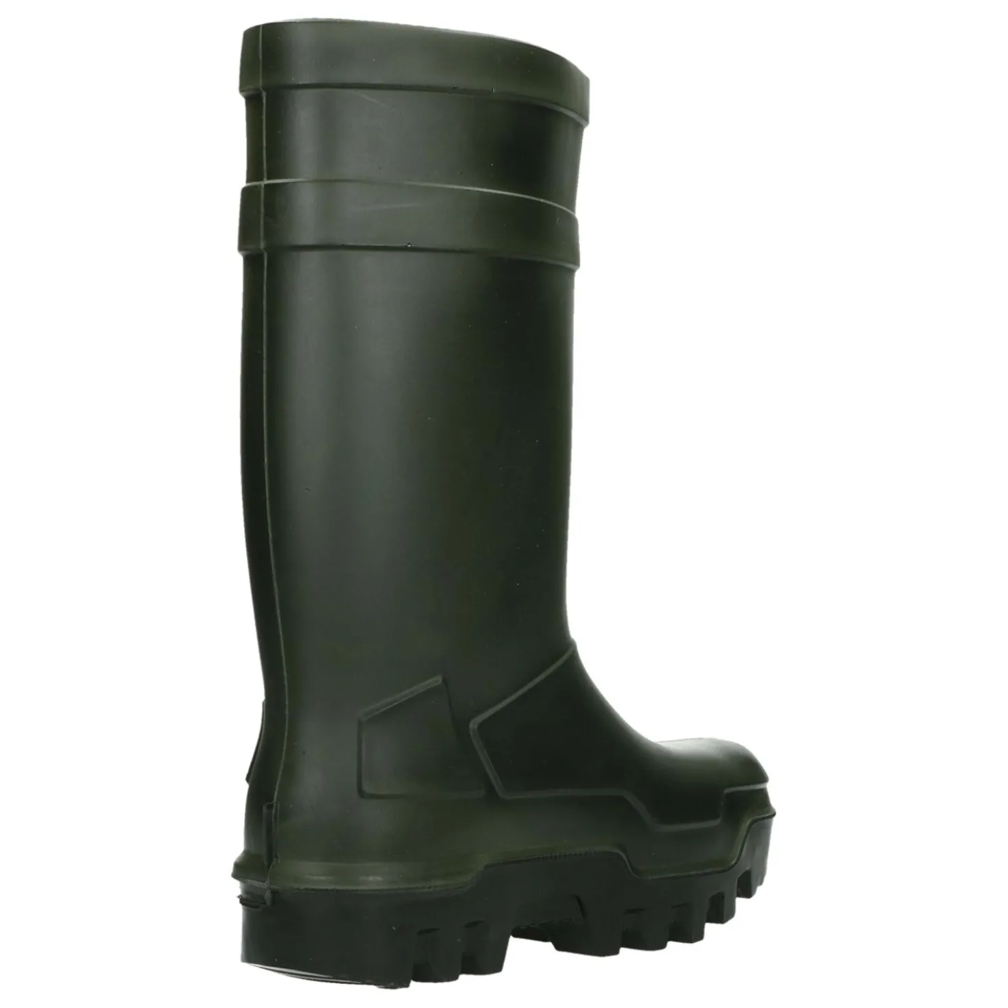 Dunlop Thermolaarzen met stalenneus Groen/Zwart