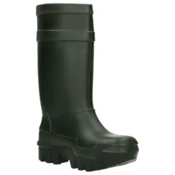 Dunlop Thermolaarzen met stalenneus Groen/Zwart