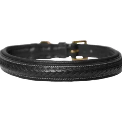 Dyon Halsband Gevlochten Zwart