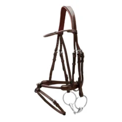 Dyon Hoofdstel Round Leather Bruin