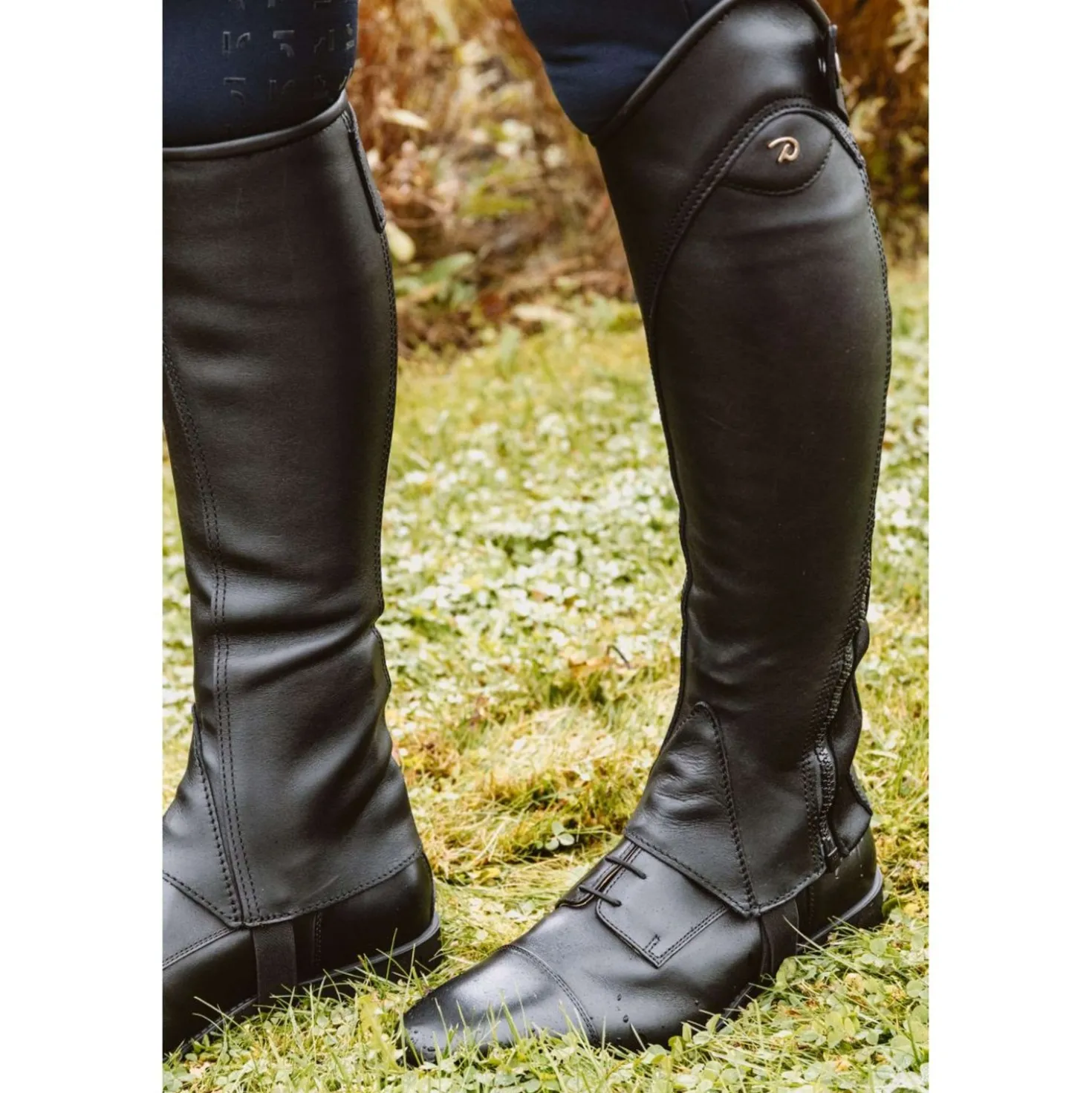 Dyon Jodhpurs Front laces Zwart