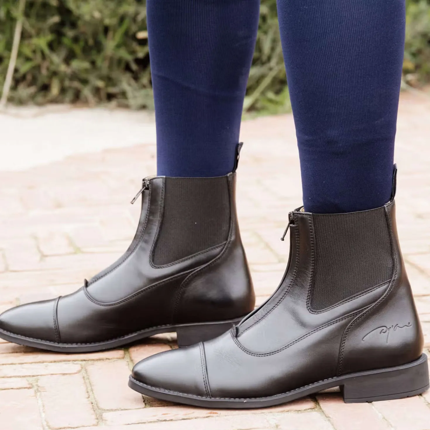 Dyon Jodhpurs Front Zipper Zwart