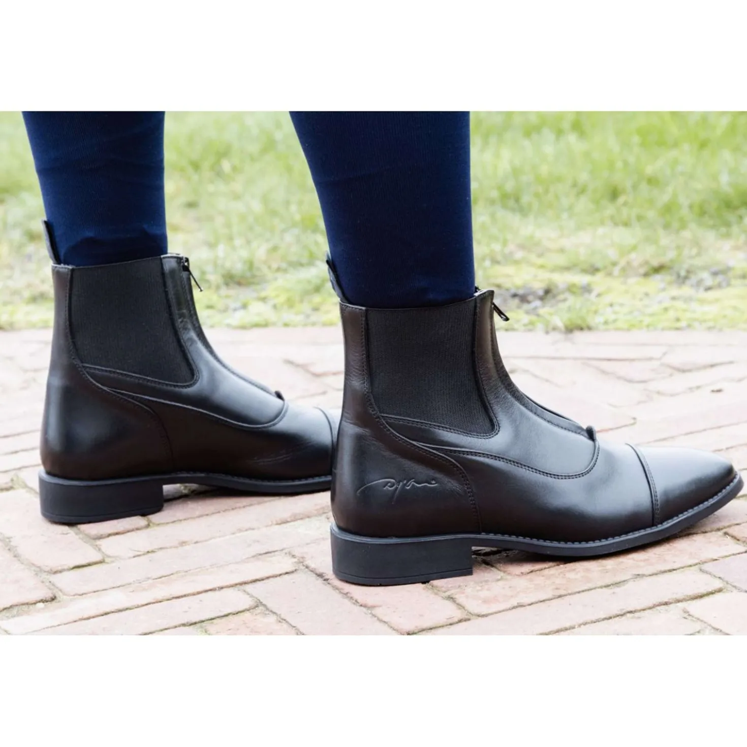 Dyon Jodhpurs Front Zipper Zwart
