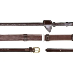 Dyon Teugels Hunter 5/8 met Leren Stops Bruin
