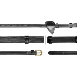 Dyon Teugels Hunter 5/8 met Leren Stops Zwart