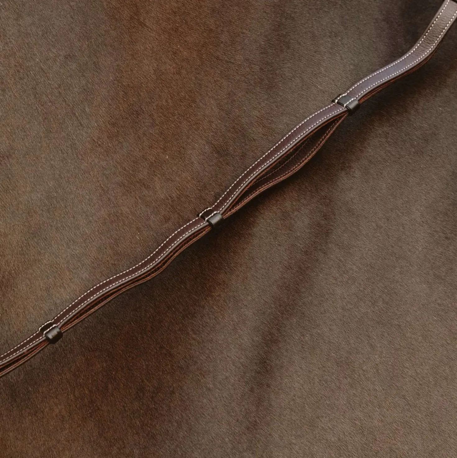 Dyon Teugels Leather Working Collection 1/2 met Handgrepen Bruin