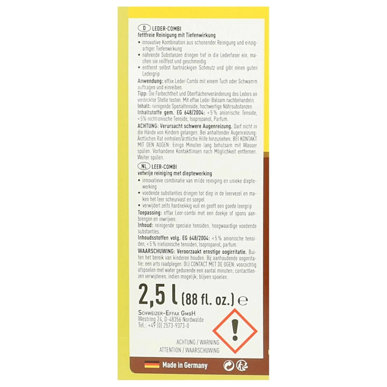 Effax Leder-combi