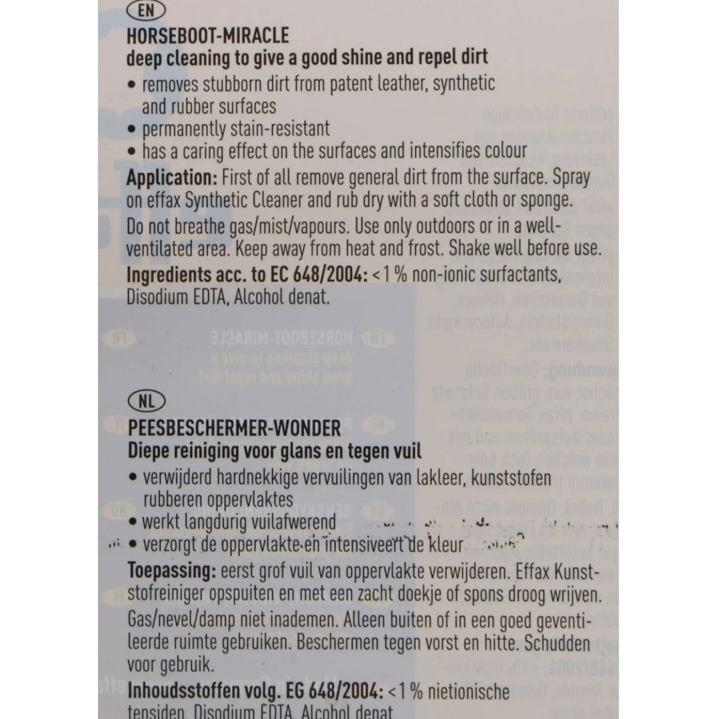 Effax Peesbeschermer-Wonder Spray