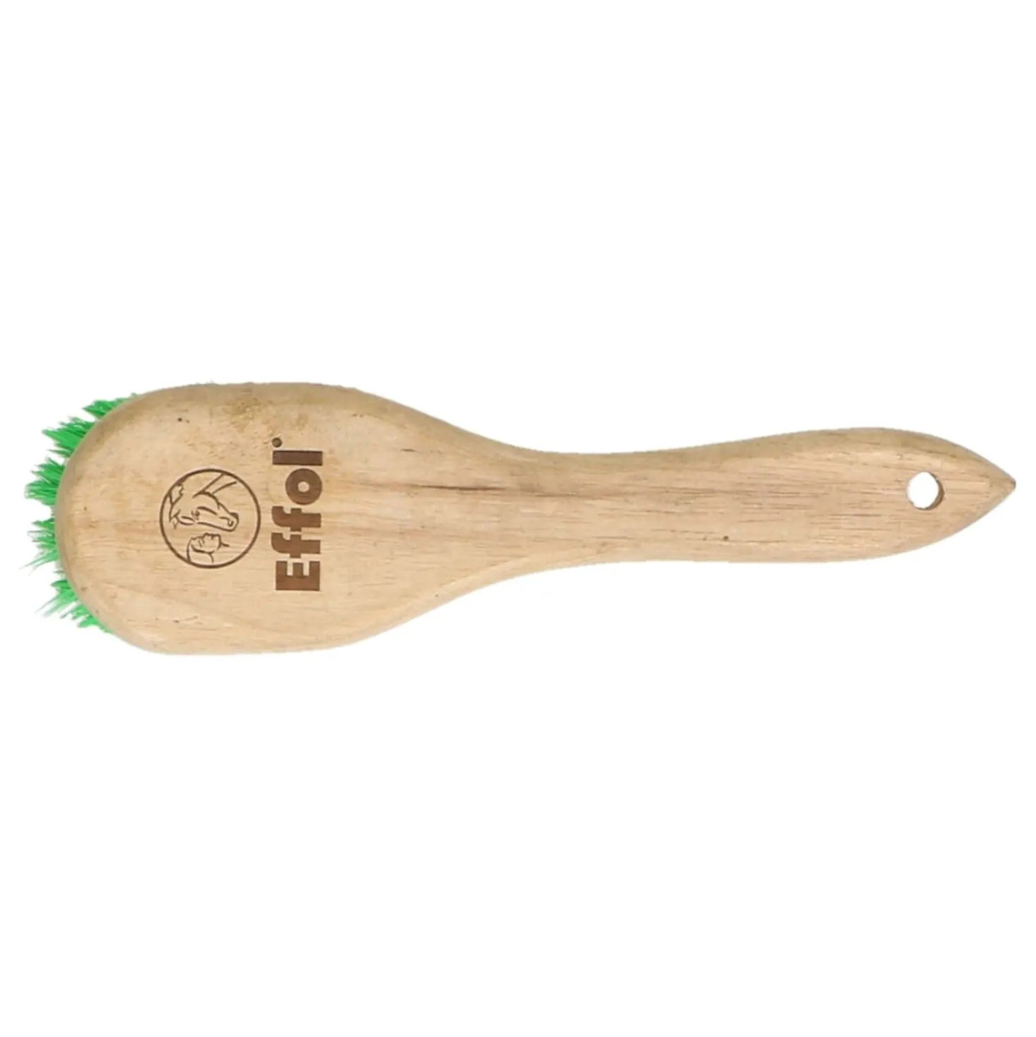 Effol Hoefborstel met Houten Greep Groen