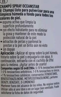 Effol Shampoo Ocean-Star Spray