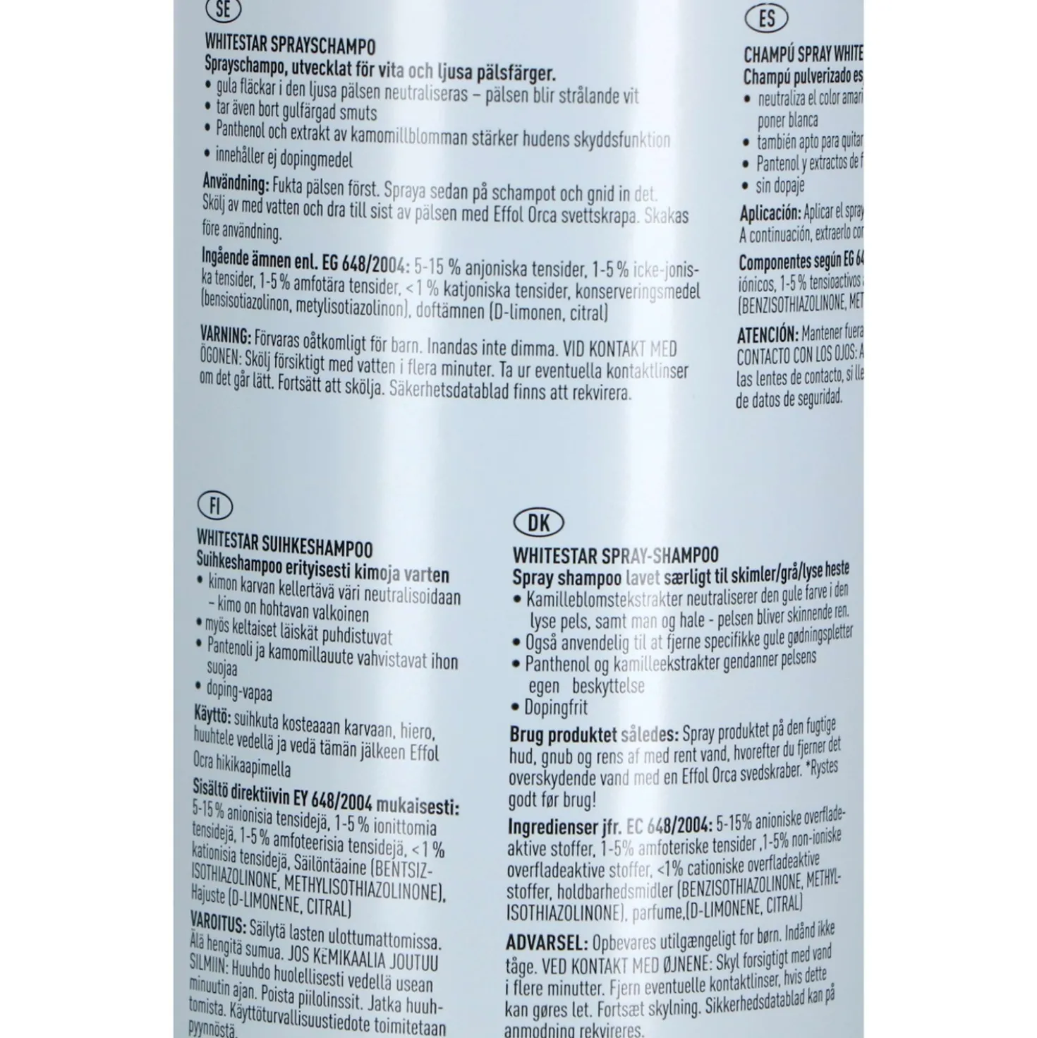 Effol Shampoo White-star Spray