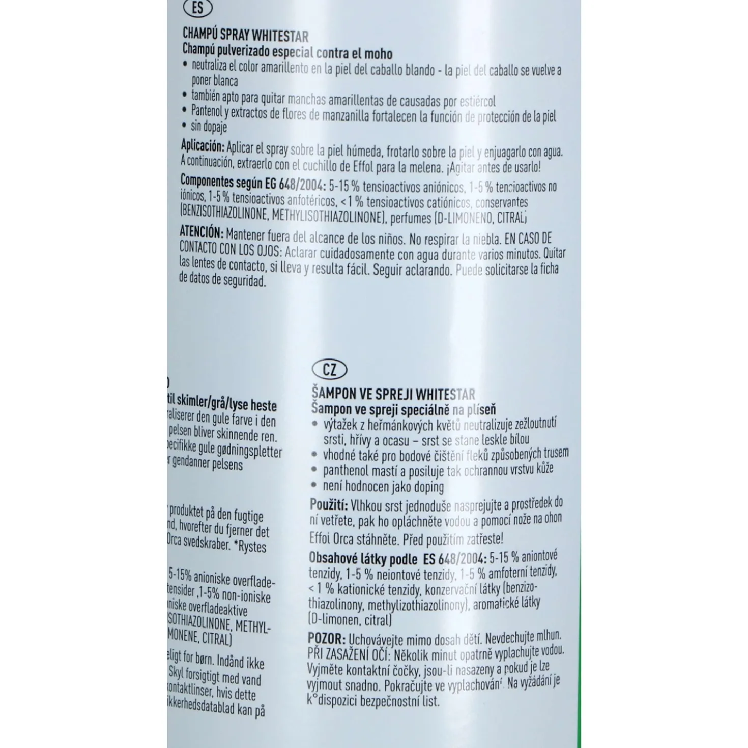 Effol Shampoo White-star Spray