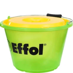 Effol Stalemmer met Deksel groen/geel