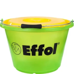 Effol Stalemmer met Deksel groen/geel