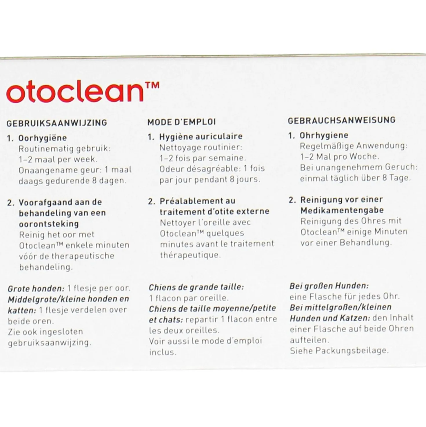 Elanco Otoclean Oorreiniger Dummy Hond/Kat