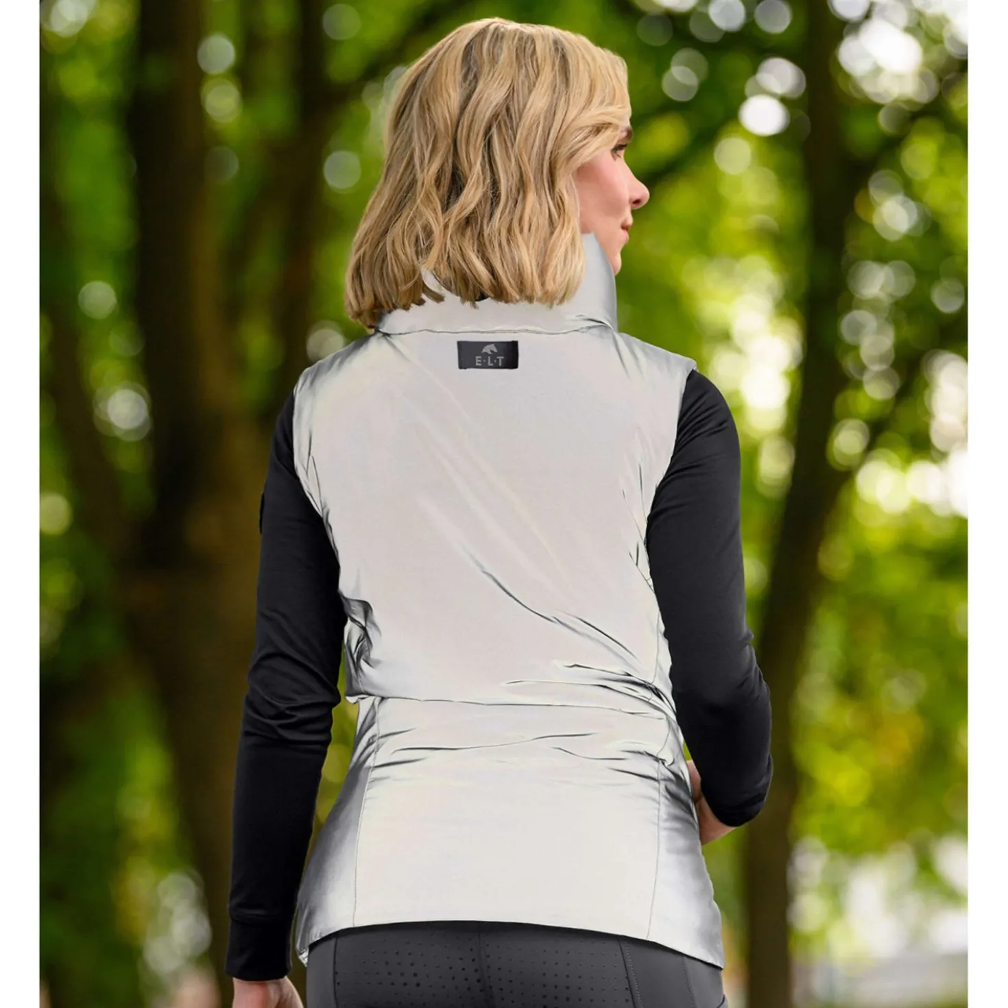 ELT Bodywarmer Reflective Silver Grey