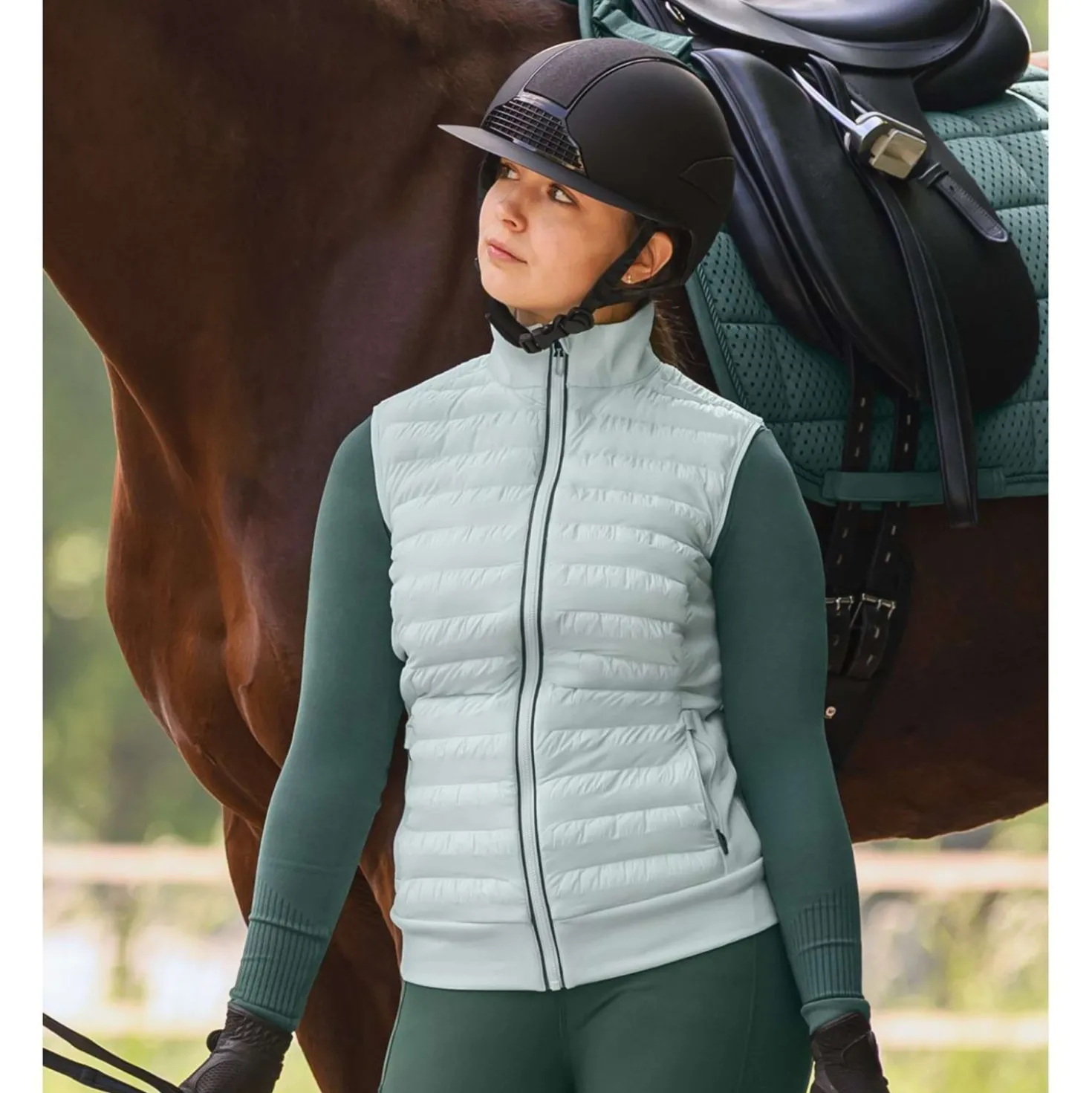 ELT Bodywarmer Seattle Mint Groen