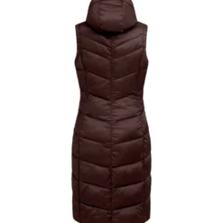 ELT Lange Bodywarmer Ostende Mahogany