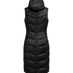 ELT Lange Bodywarmer Ostende Zwart