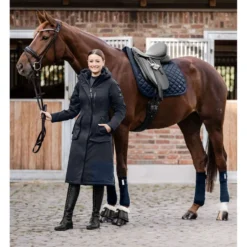 ELT Lange Jas Opal Diepblauw