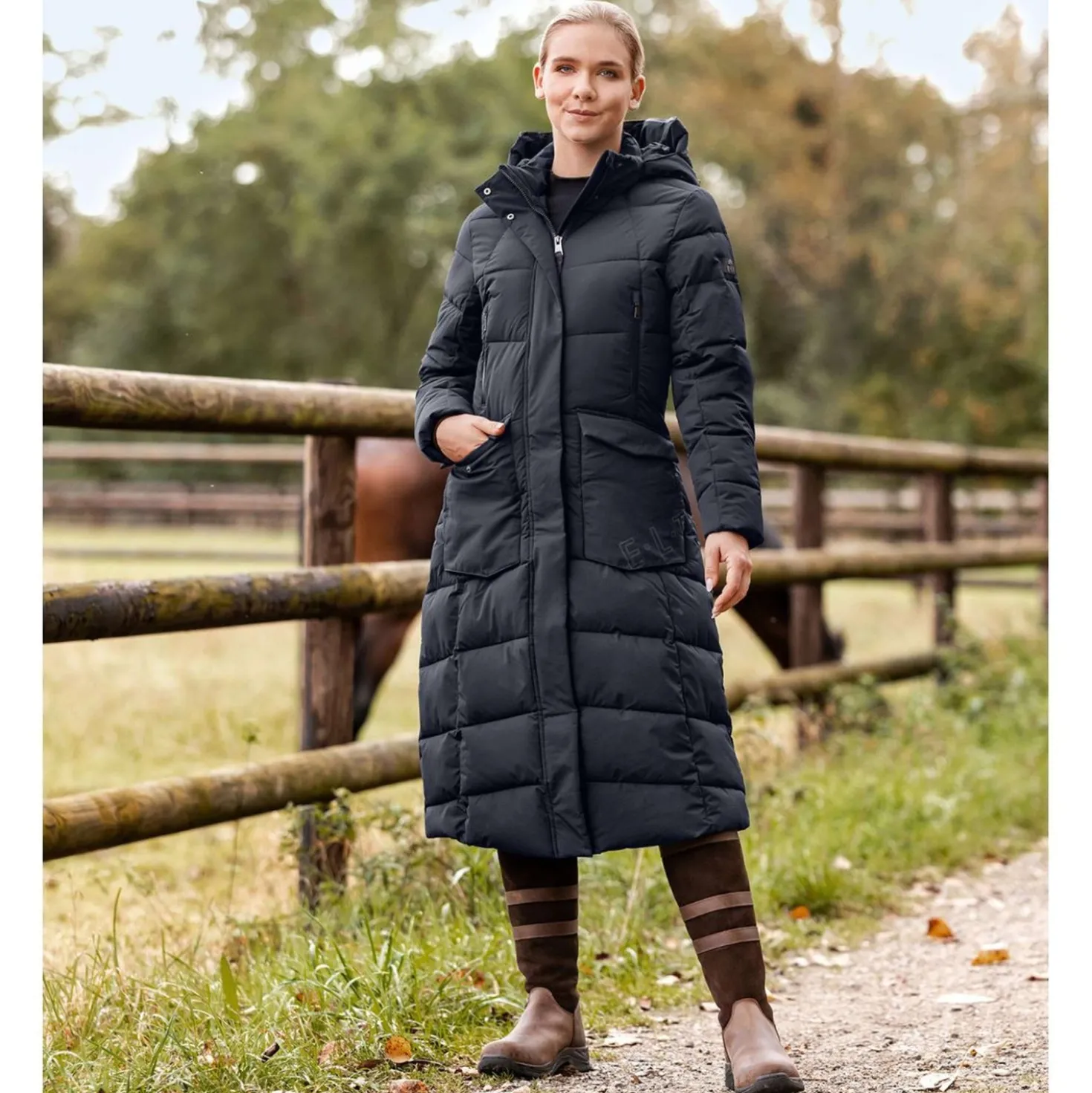 ELT Lange Jas Saphira Advanced Riding Deepblue