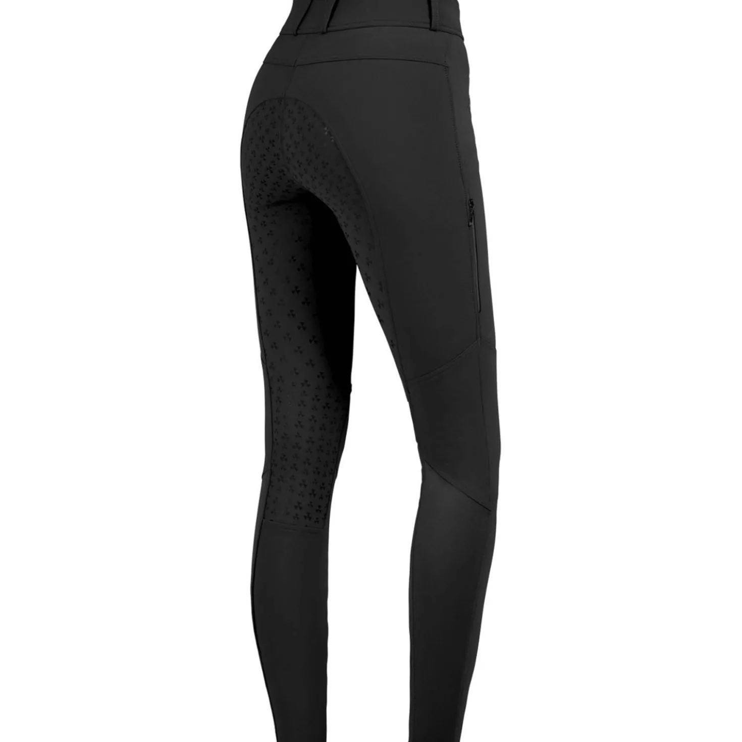 ELT Rijbroek Hella High Waist Siliconen Zwart