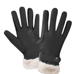 ELT Rijhandschoenen St. Moritz Zwart