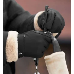 ELT Rijhandschoenen St. Moritz Zwart